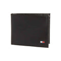 Portofel Tommy Hilfiger Black Conventry Passcase Wallet, din piele, Negru