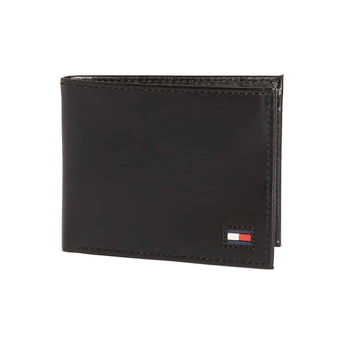 Tommy Hilfiger Black Conventry Passcase wallet, leather, Black
