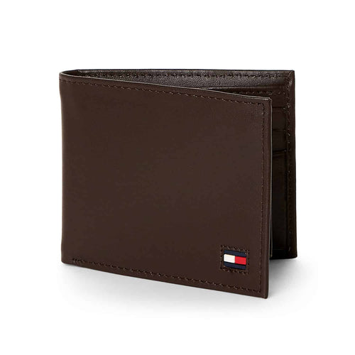 Tommy Hilfiger Brown Conventry Passcase wallet, leather, Brown