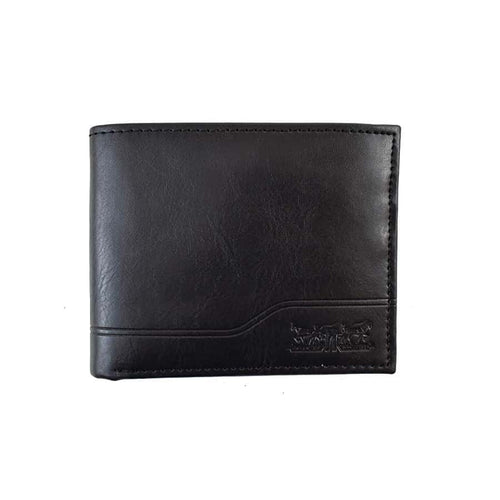 LEVI'S Bi-Fold leather wallet with RFID protection