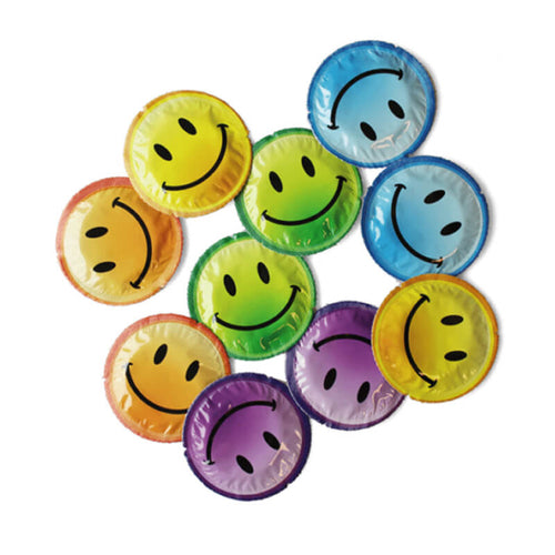 Smiley Face Kondome, 10 Stück