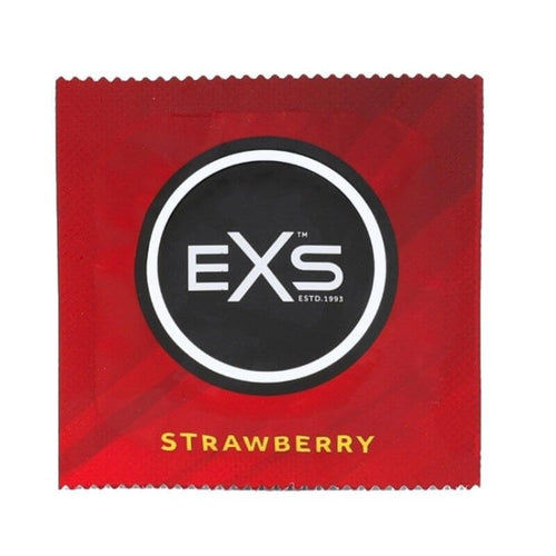 EXS Strawberry condoms