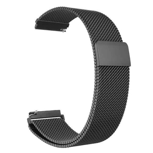 Edman magnetic metal strap for Samsung Gear S3, quick release pins included, 22mm width