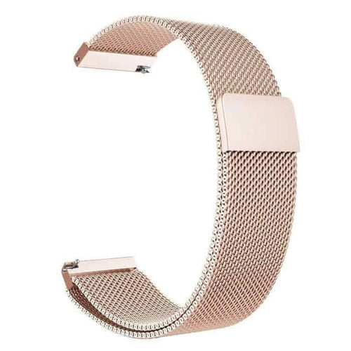 Μαγνητικό μεταλλικό λουράκι Edman για Samsung Gear S3, με πείρους quick release, πλάτος 22mm