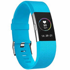 Curea pentru Fitbit Charge 2, marimea L, Albastru deschis