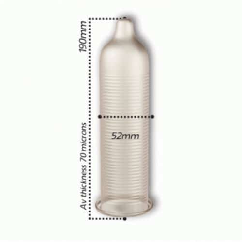 Prezervative Pasante Adore Ribbed, 10 bucati