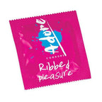 Prezervative Pasante Adore Ribbed, 10 bucati