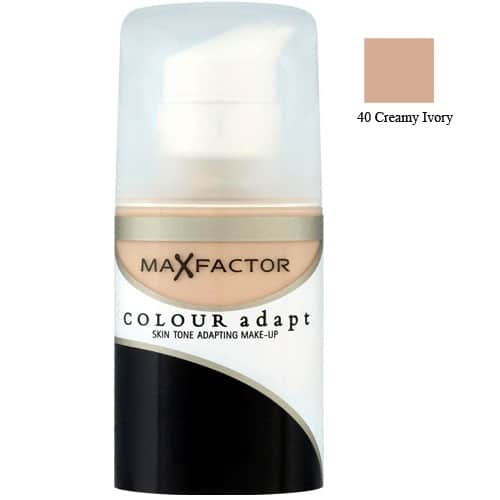 Fond de ten Max Factor Colour Adapt 40 Creamy Ivory, 34 ml