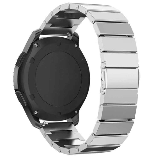 Correa metálica Edman 1Z para Samsung Gear S3, pasadores de liberación rápida incluidos, ancho 22mm
