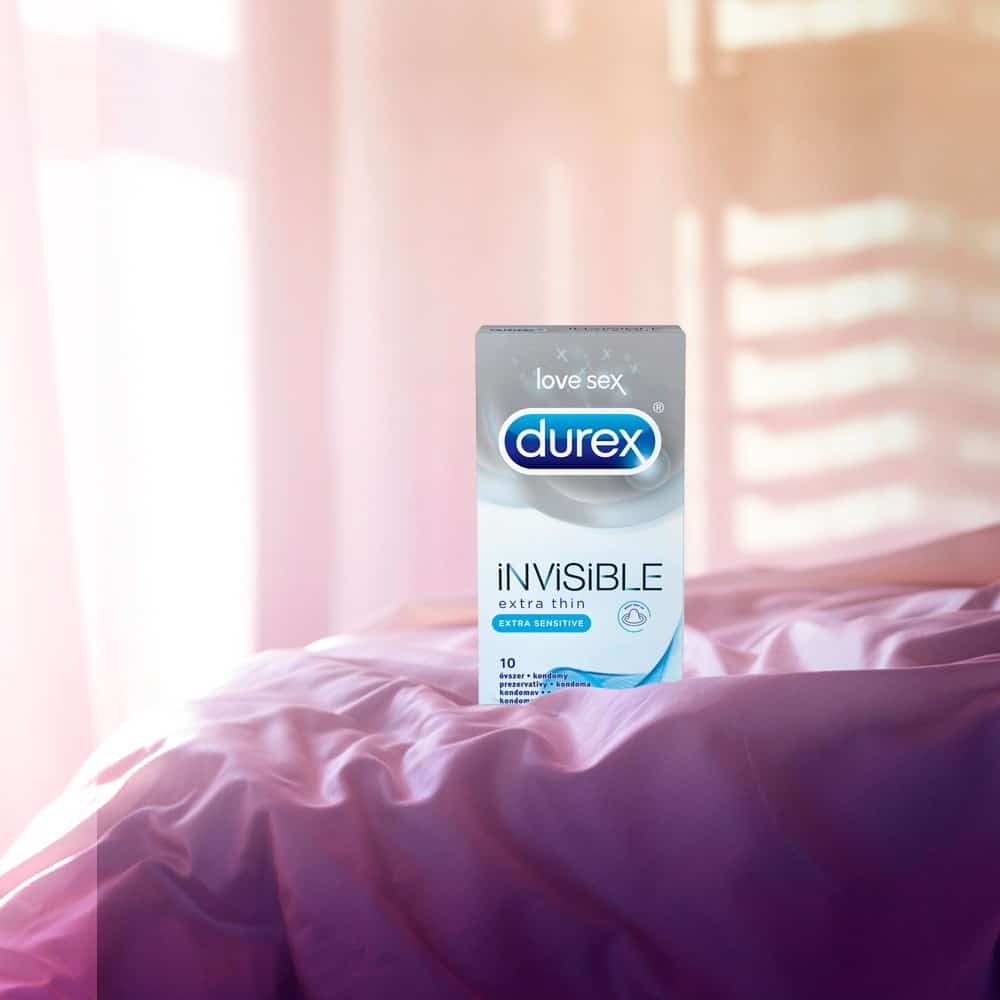Prezervative Durex Invisible Extra Sensitive, 10 buc