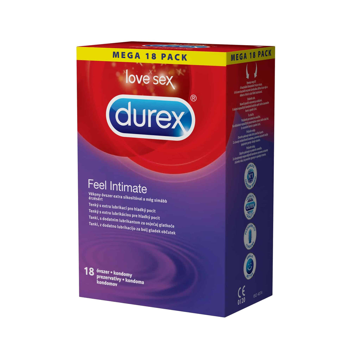 Prezervative Durex Feel Intimate 18 bucati