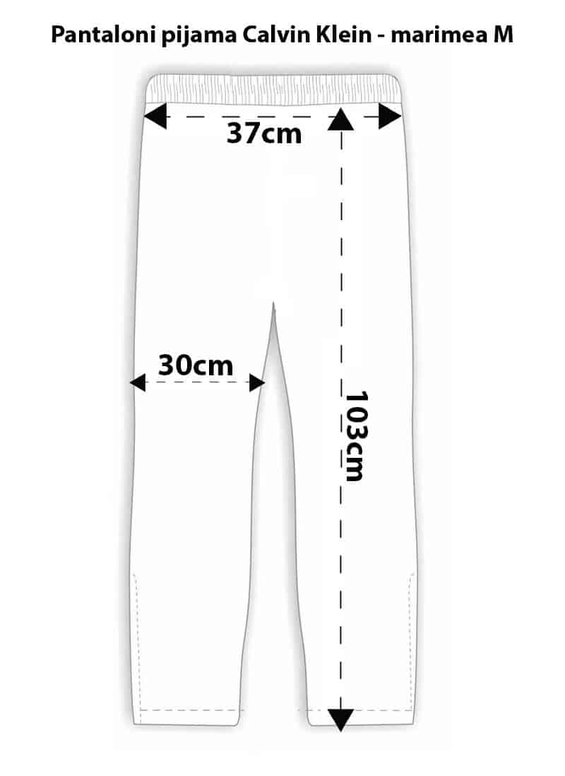 schita-pantaloni-marimi-CK-tricou-marimea-M