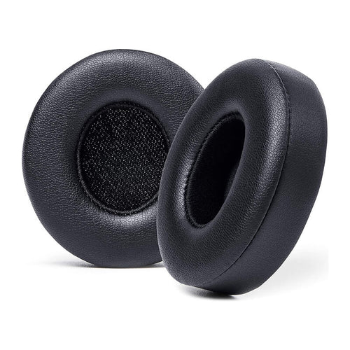 Edman set of 2 ear pads for Beats Solo 3, Solo 2 Wireless On-Ear headphones, faux leather