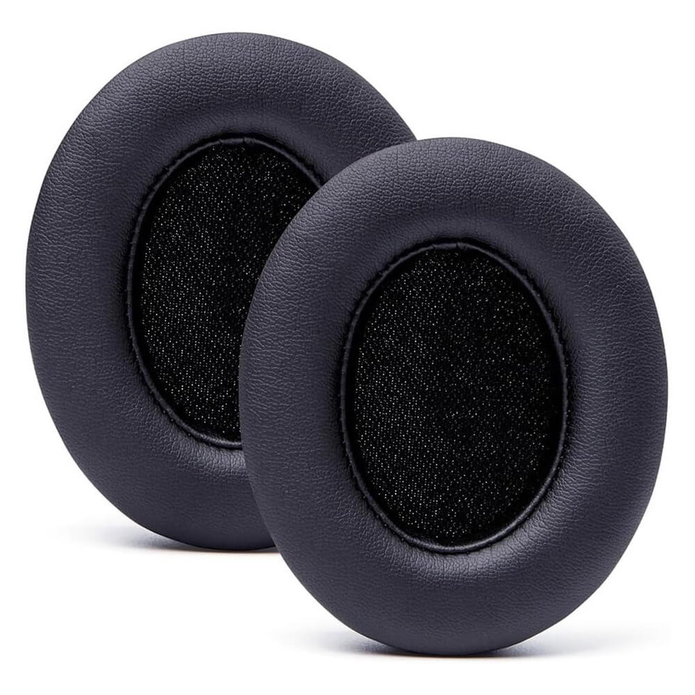 Set 2 bureti Edman pentru casti Beats Studio 3, Studio 2.0 cu fir/Wireless, Over-Ear, Piele ecologica, Negru