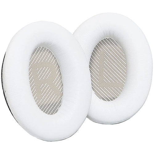 Edman 2er-Set Ohrpolster für Bose QuietComfort 35, 35 II, QC35, QC35 II Kopfhörer, Memory-Schaum, Kunstleder