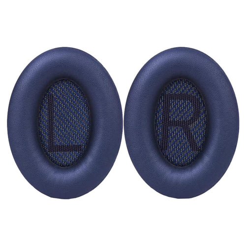 Edman 2er-Set Ohrpolster für Bose QuietComfort 35, 35 II, QC35, QC35 II Kopfhörer, Memory-Schaum, Kunstleder