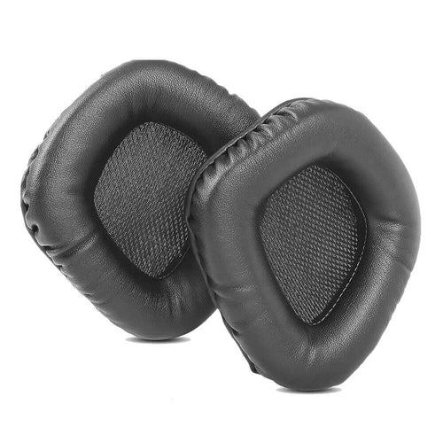 Edman 2er-Set Ohrpolster für Corsair Void Wired / Wireless, Void PRO RGB, Void Elite Over-Ear Kopfhörer, Schwarz