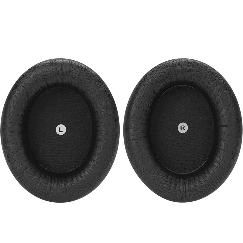 Set 2 bureti Edman pentru casti HyperX Cloud Orbit S, Negru