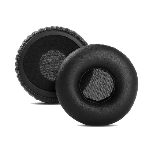 Edman set of 2 ear pads for Jabra Evolve 75, 75+, 75UC, 75MS, 75SE headphones, Black