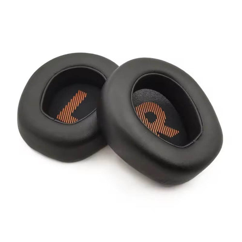 Lot de 2 coussinets Edman pour casque JBL Quantum 200/300, Noir