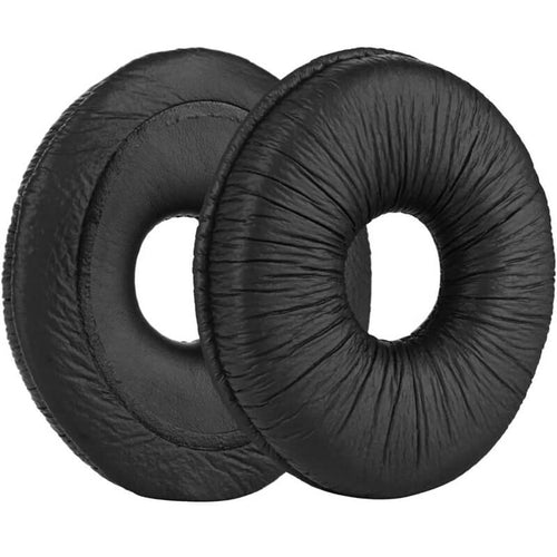 Lot de 2 coussinets Edman pour casque Panasonic Technics RP-DJ1200, RP-DJ1205, RP-DJ1210, Noir