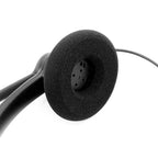 Set 2 bureti Edman pentru casti Plantronics Blackwire C310 / C320 / C3210 / C3220, Negru