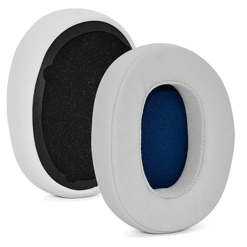 Edman set of 2 ear pads for Skullcandy Crusher 3.0 / 2.0 / 360 / EVO / ANC, Hesh 3, Venue Wireless Over-Ear headphones, faux leather