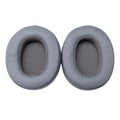 Set 2 bureti Edman pentru casti Skullcandy Crusher 3.0 / 2.0 / 360 / EVO / ANC, Hesh 3, Venue Wireless Over-Ear, Piele ecologica, Gri Petrol