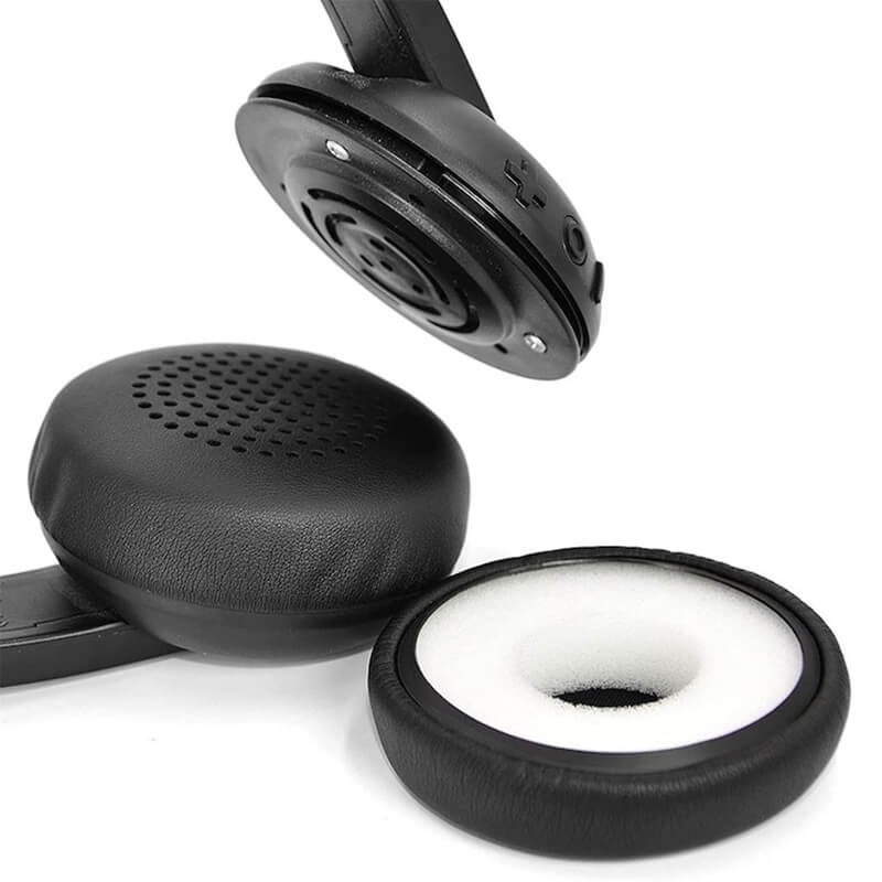 Set 2 bureti Edman pentru casti Skullcandy Uproar, Negru