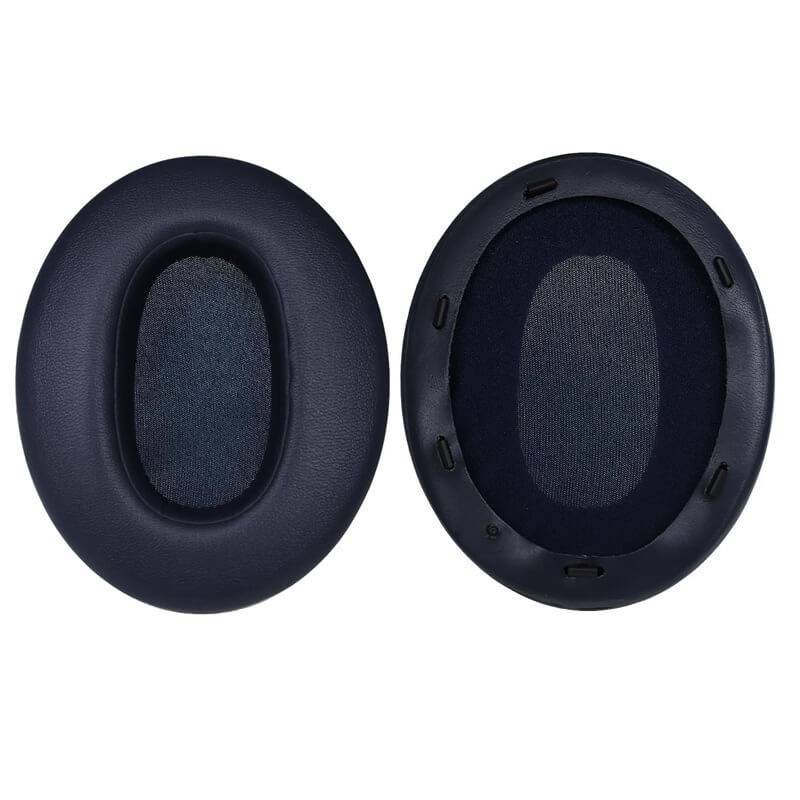 Set 2 bureti Edman pentru casti Sony WH-XB910N, XB910NB, XB910NL, Albastru