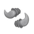 Set 2 dopuri de urechi Edman, silicon nano 3 straturi, reutilizabile, reducere zgomot 40dB, impermeabile, Gri