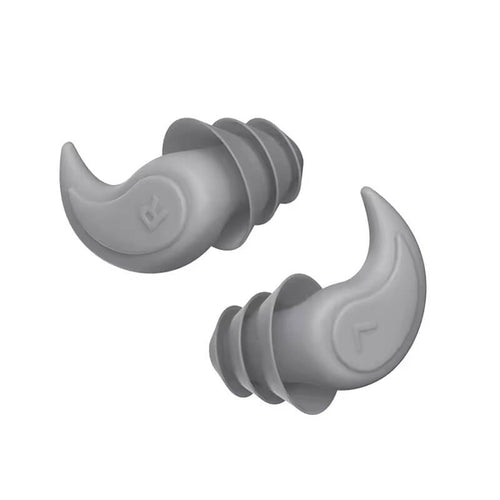 Edman set of 2 earplugs, 3-layer nano silicone, reusable, 40dB noise reduction, waterproof