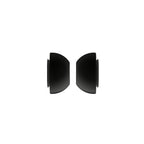 Set 2 dopuri Edman din silicon pentru casti AirPods Pro, AirPods Pro (gen 2), marimea S, Negru