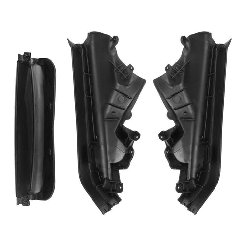 MOTOR10 set of 3 engine bay partition grille brackets for BMW X5 E70 X6 E71 E72, 51717169419, 51717169420, 51717169421