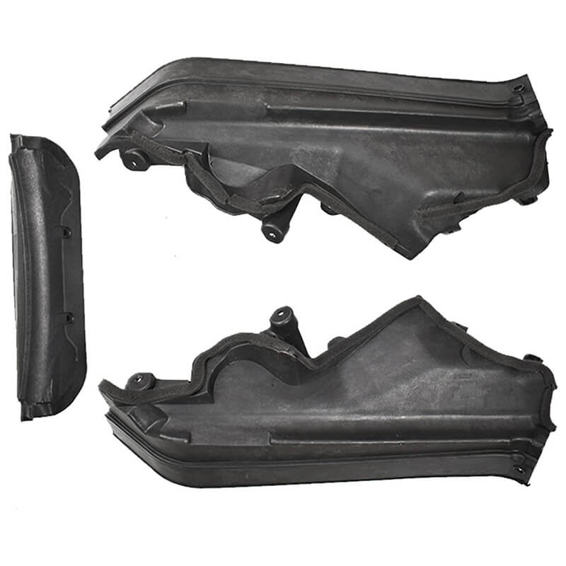 Set 3 bucati suport Grila partitie compartiment motor MOTOR10, pentru BMW X5 E70 X6 E71 E72, 51717169419, 51717169420, 51717169421