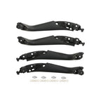 Set 4 manere MOTOR10 interior fata/spate BMW G30, G31, F90 M5, M5 LCI 51417438523, Negru