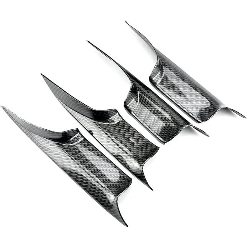 Set 4 manere interior MOTOR10 fata/spate BMW Seria 7 F01 F02 F04, 51419115533, Negru Carbon