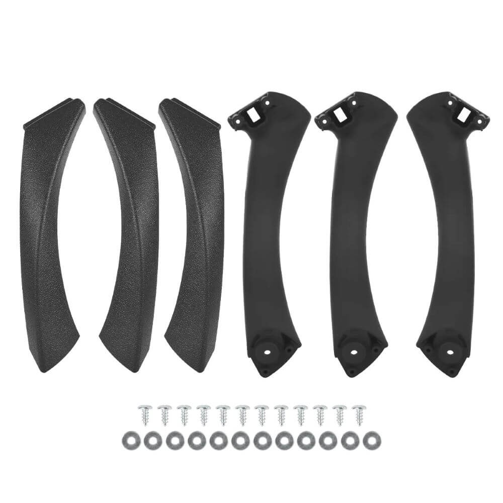 Set 6 manere interior MOTOR10 fata/spate BMW Seria 3 E90 E91, 51417230849, Negru