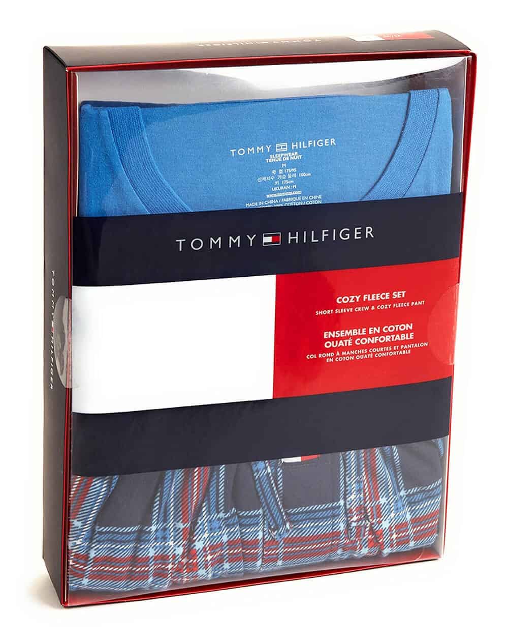 set-cadou-pijama-barbati-tommy-hilfiger-culoare-juniper-edshop-romania