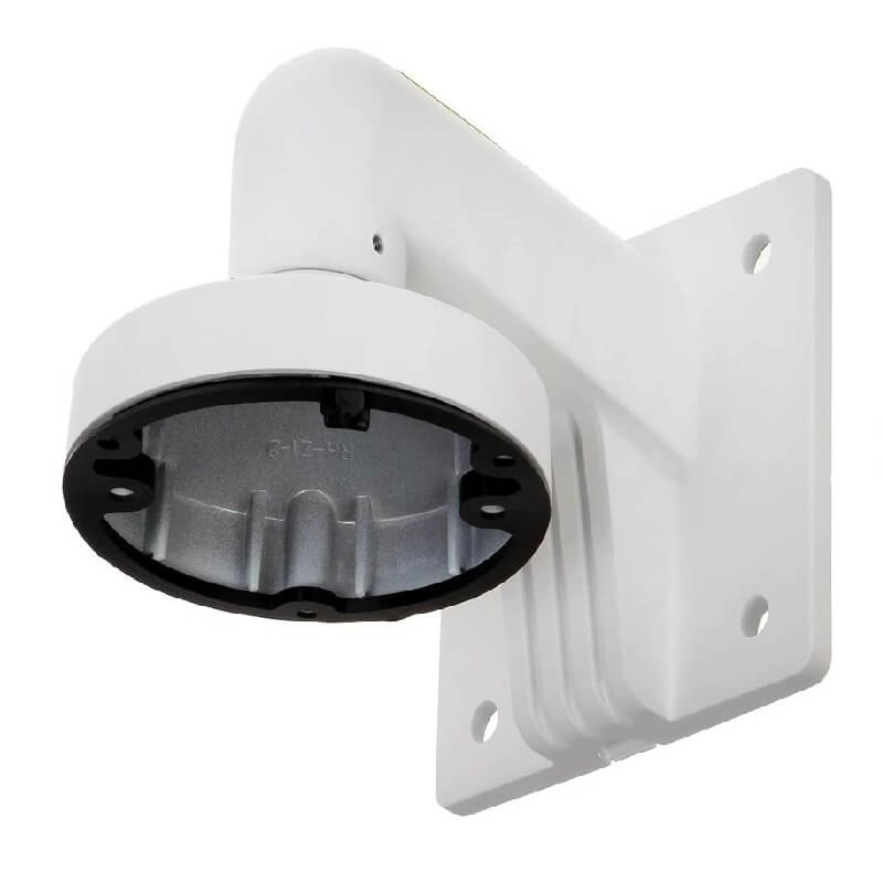 Suport aluminiu Edman pentru montaj camere supraveghere tip dome exterioare waterproof, Alb