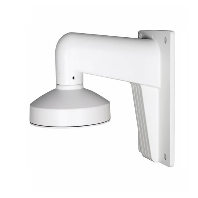 Suport aluminiu Edman pentru montaj camere supraveghere tip dome exterioare waterproof, Alb