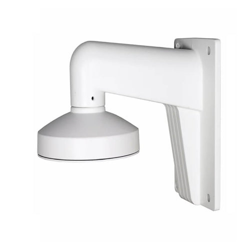 Edman aluminium mount for outdoor waterproof dome security cameras, White